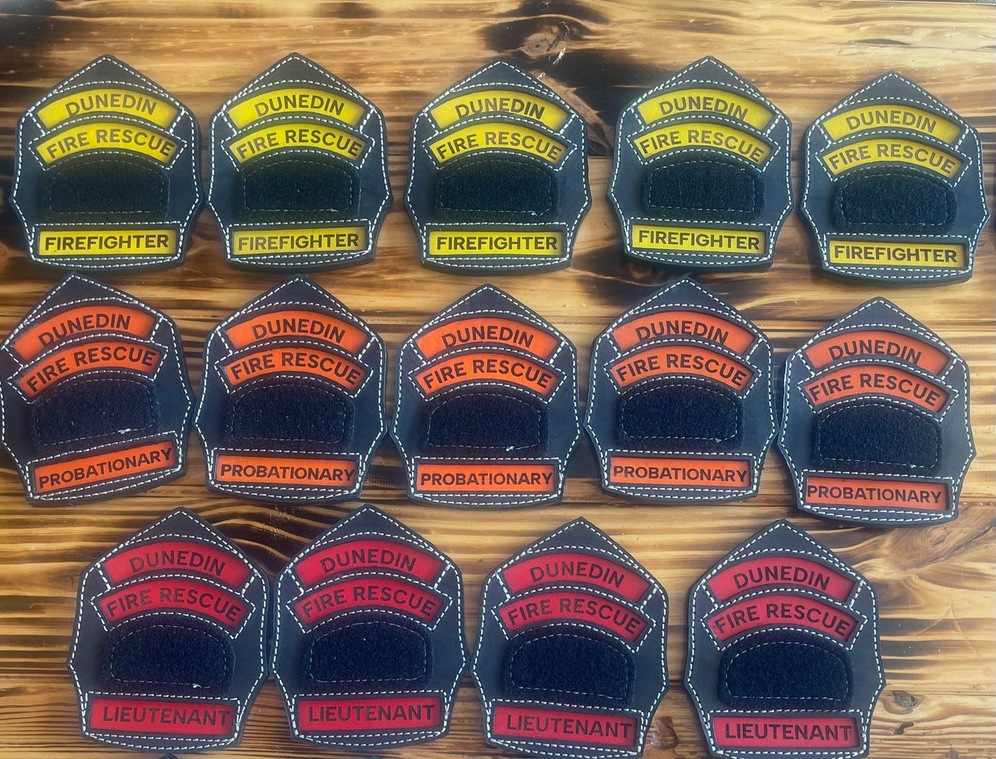 Custom Leather Helmet Shield