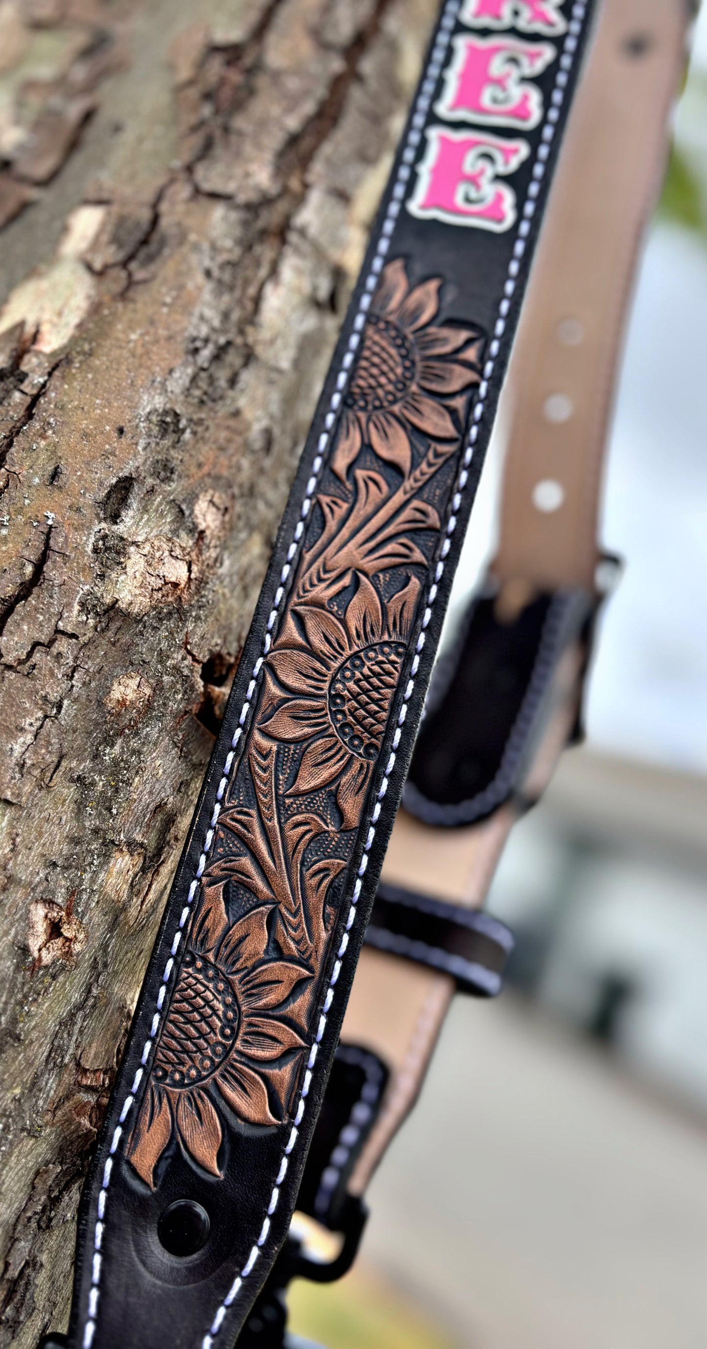 Sunflower Radio Strap