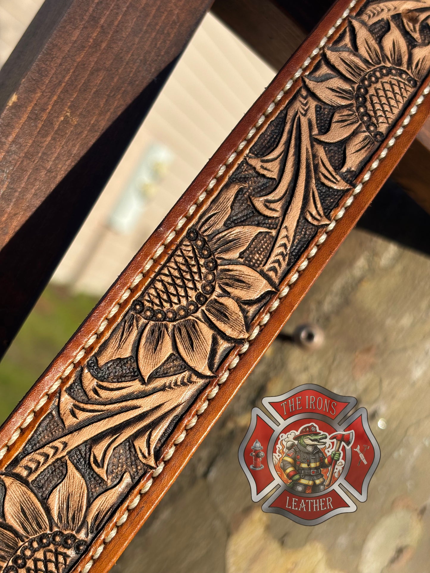 Sunflower Radio Strap