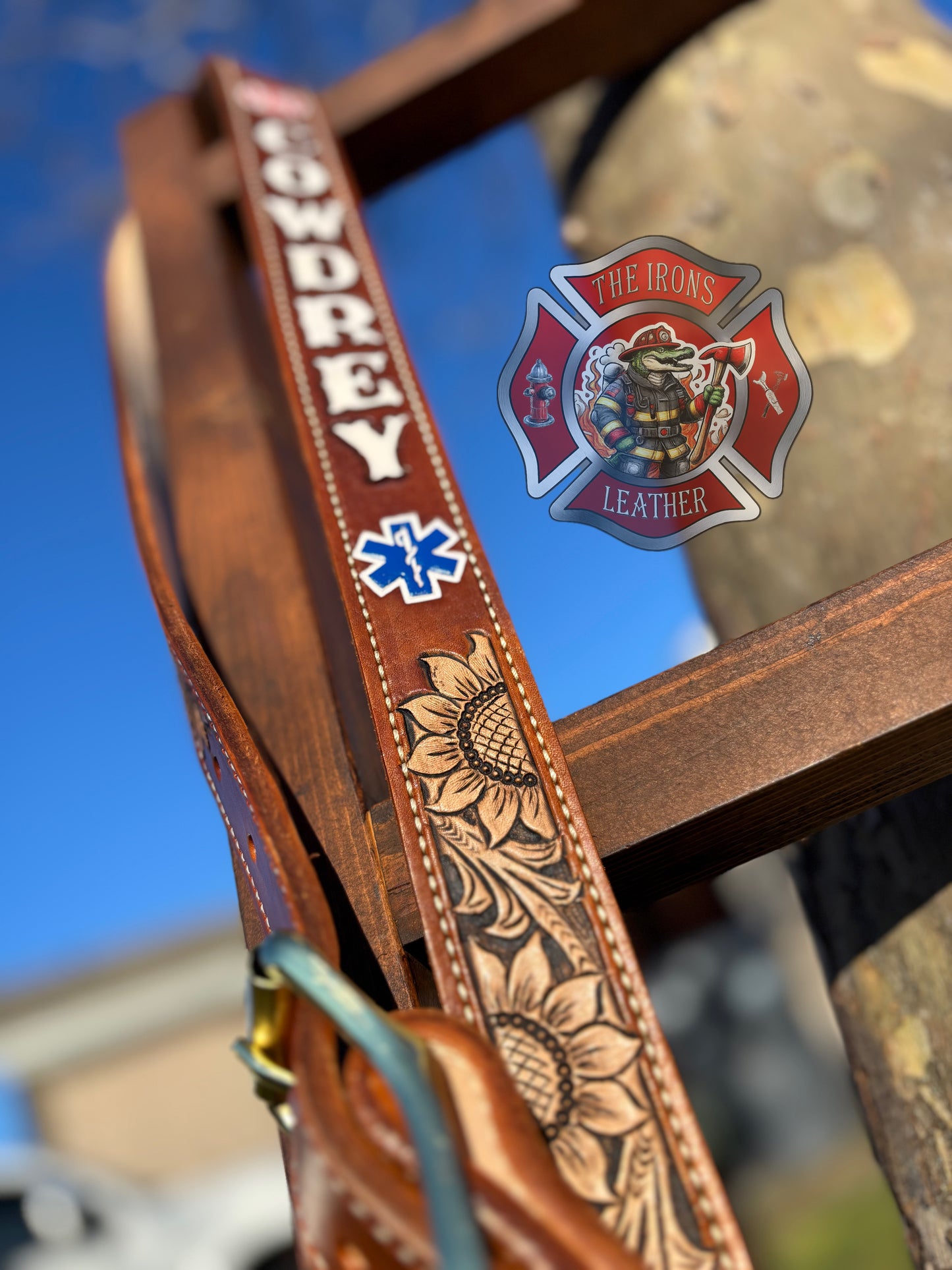 Sunflower Radio Strap