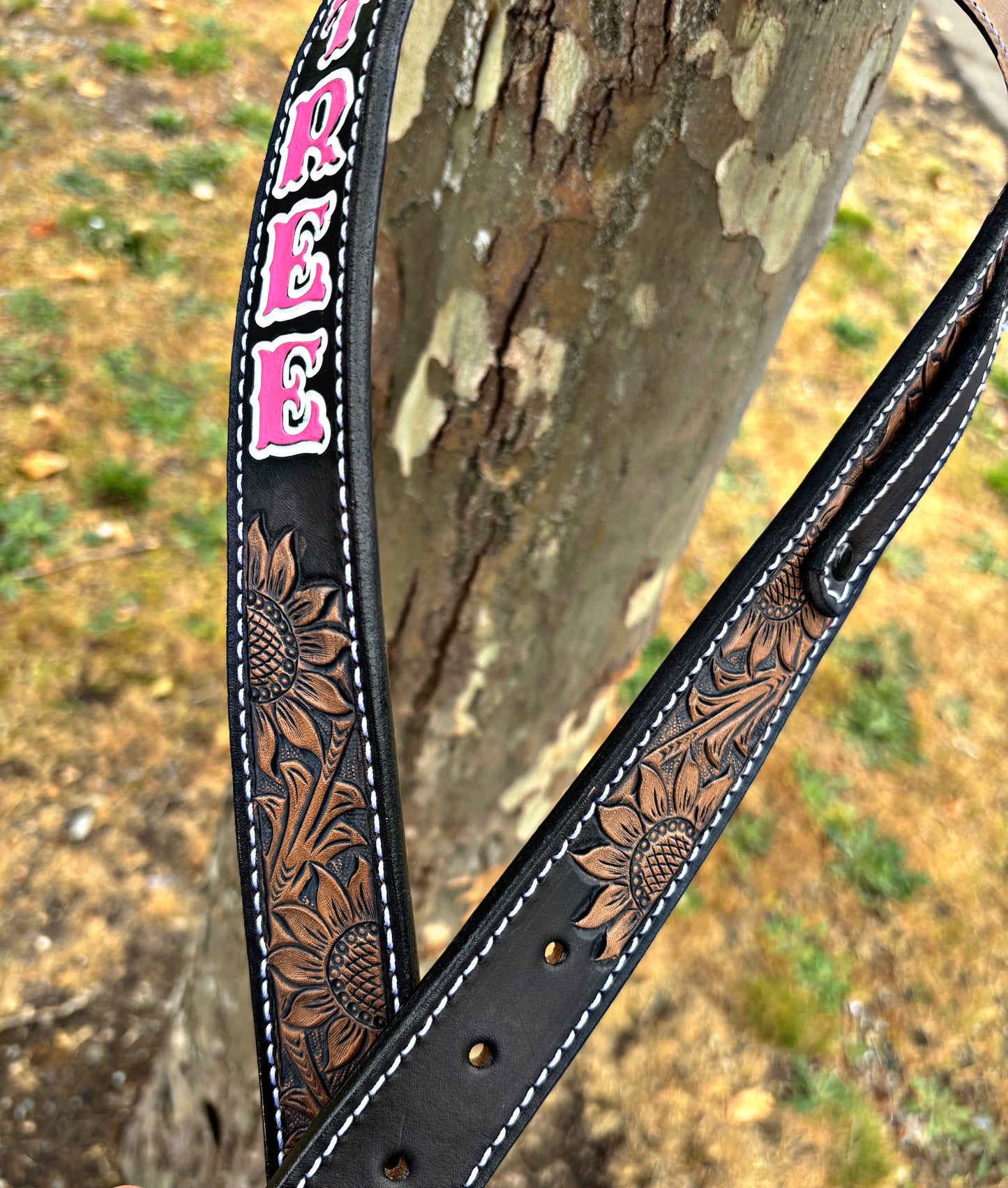 Sunflower Radio Strap