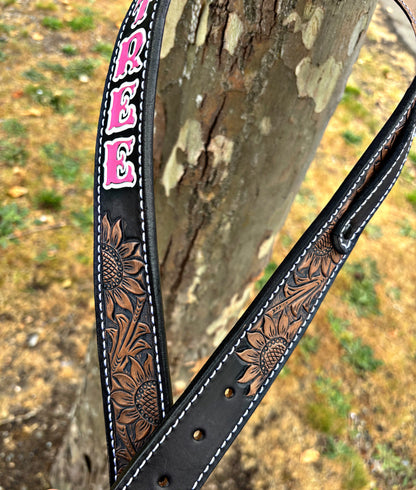 Sunflower Radio Strap