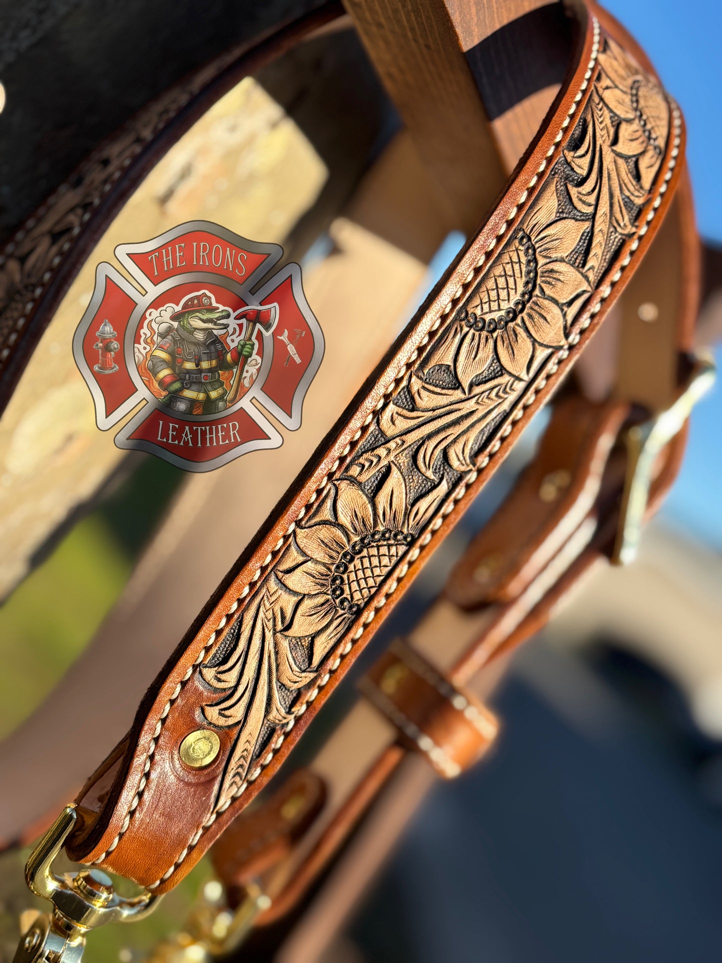 Sunflower Radio Strap