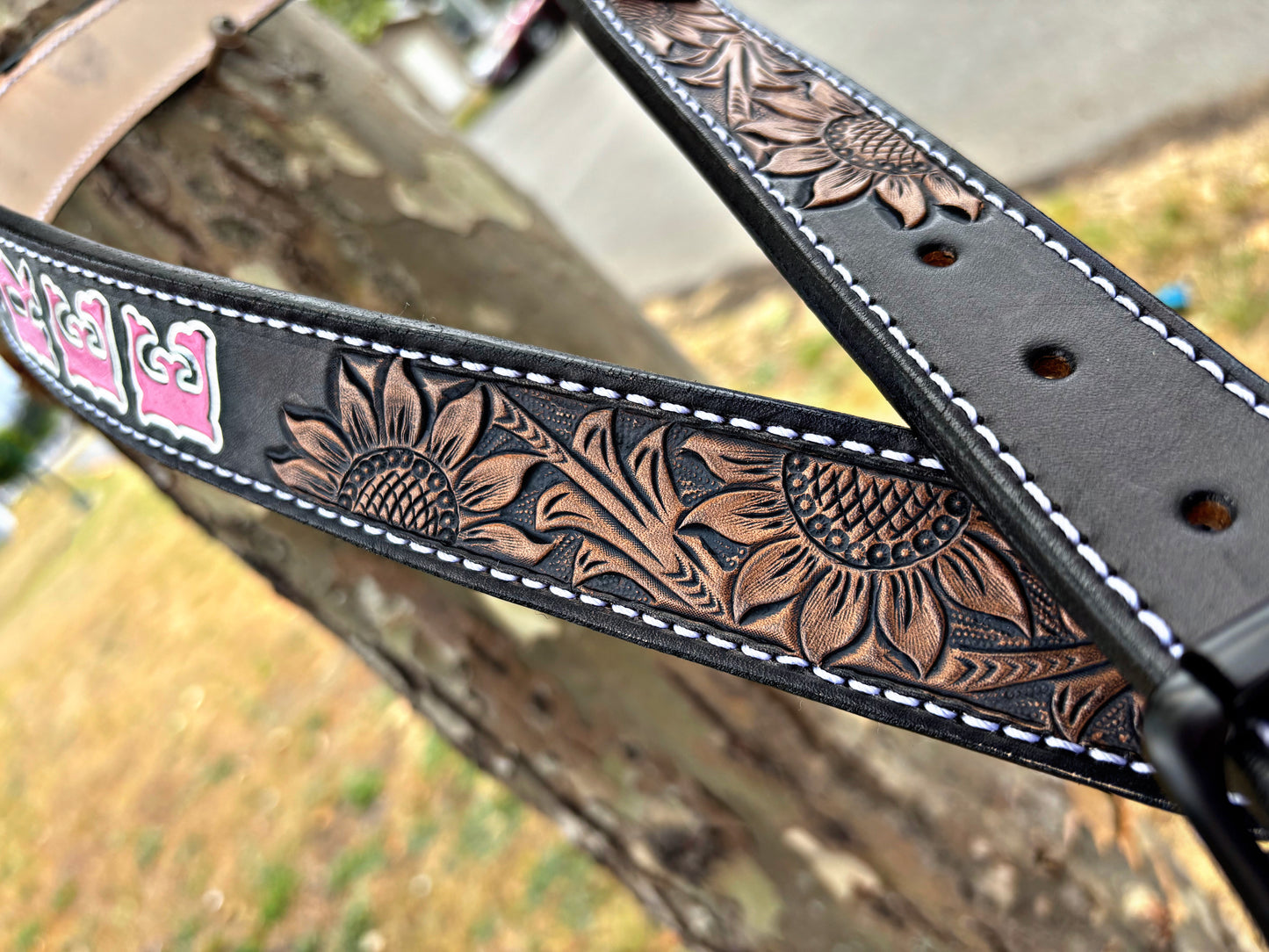 Sunflower Radio Strap