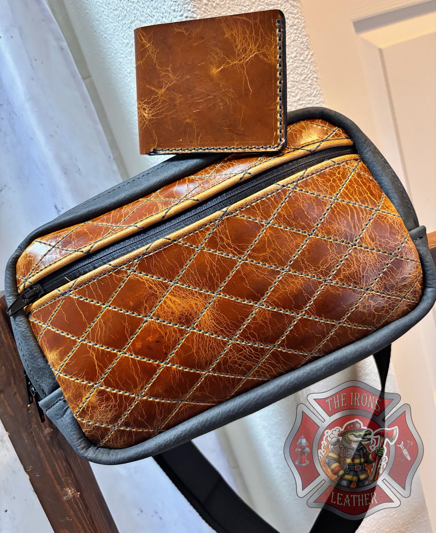 Large cross body bag